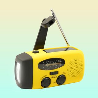 Radio de emergencia solar y manivela - AM/FM