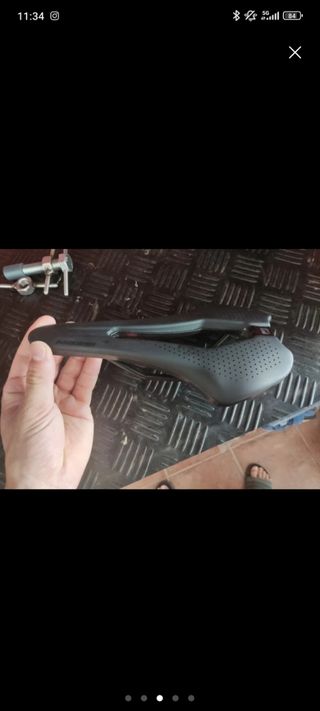 Sillín bici Massi Reaper negro
