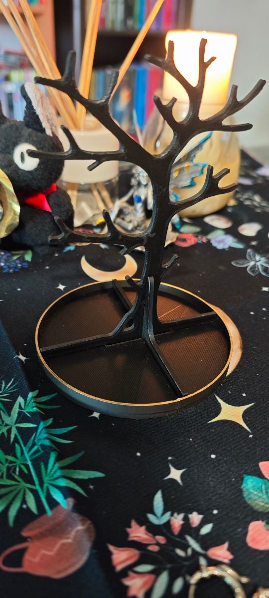 Joyero árbol - Collares y pendientes