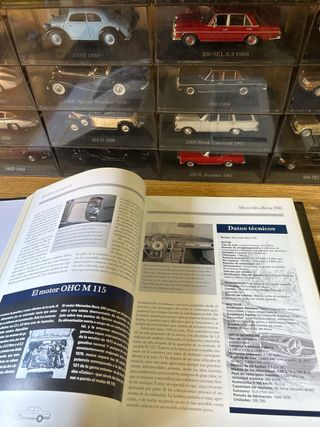 Maquetas Colección Miniaturas Mercedes Benz