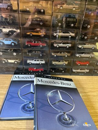 Maquetas Colección Miniaturas Mercedes Benz
