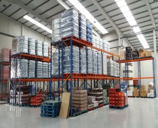 Estanterías industriales para palets