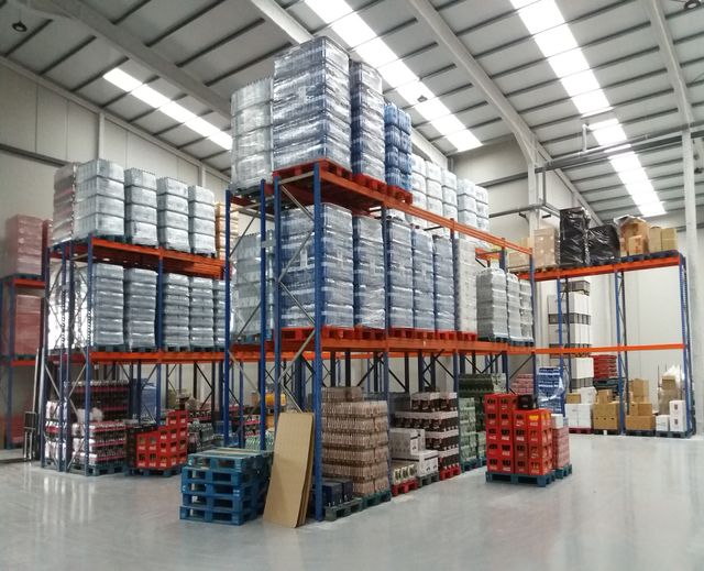 Estanterías industriales para palets