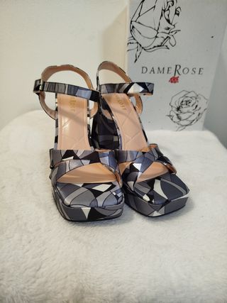 Sandali DameRose multicolor