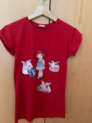 Camiseta roja Titinas - Talla L