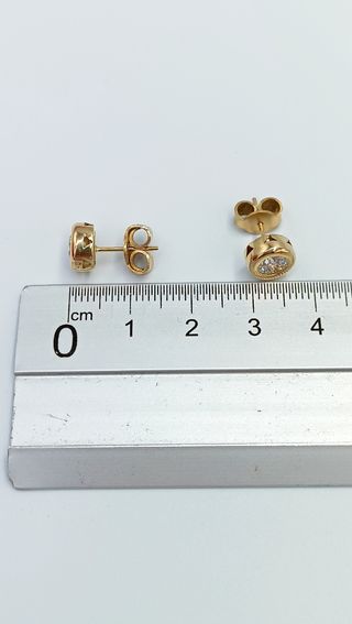 Pendientes de oro de 18kt.