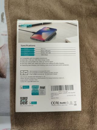 Cargador inalámbrico CHOETECH