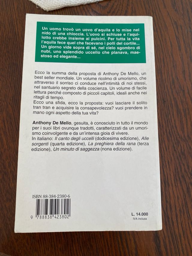 Messagio Per Un'Aquila Che Si Crede Un Pollo