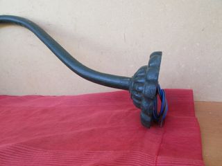 Aplique Farol antiguo hierro y cerámica
