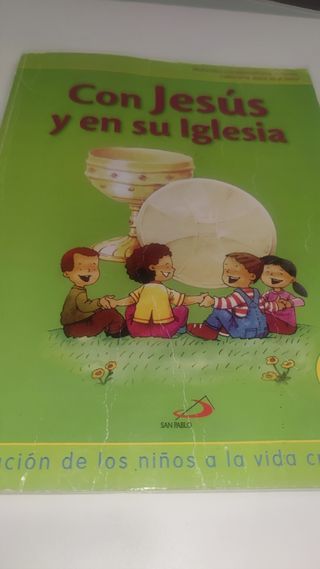 Con Jesús y en su iglesia (Libro del niño): Ini...