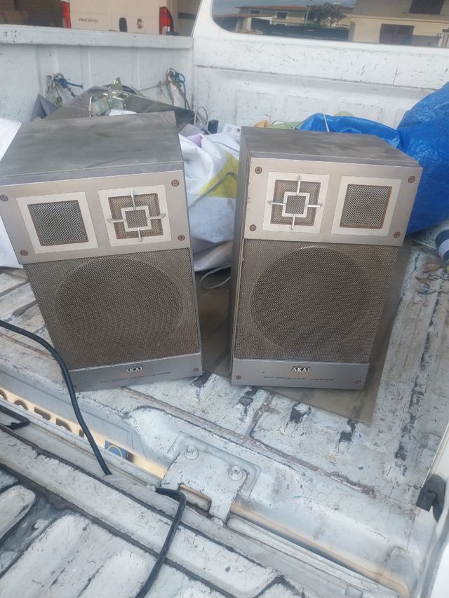Akai - Coppia casse acustiche vintage