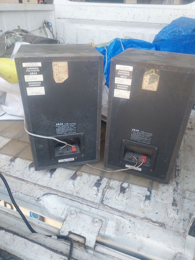 Akai - Coppia casse acustiche vintage