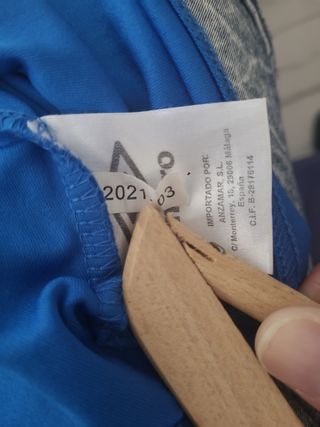 Camiseta Umbro talla L azul