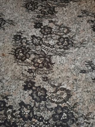 Tovaglia pizzo nero 300x150cm