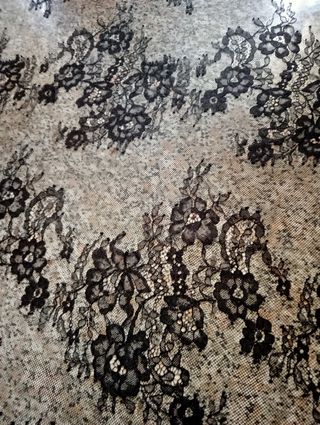 Tovaglia pizzo nero 300x150cm