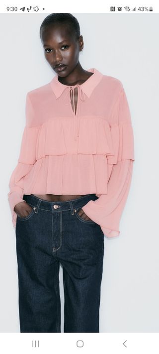 Blusa Zara nueva sin estrenar