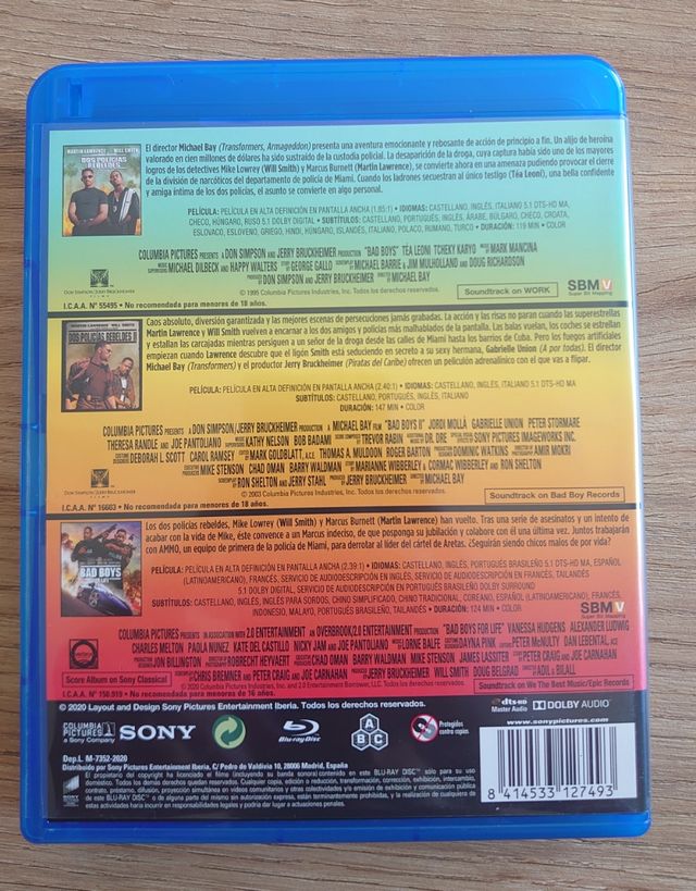 Bad Boys Blu-ray Collezione 3 film