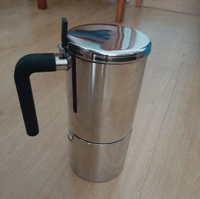 Cafetera italiana acero inoxidable BRA