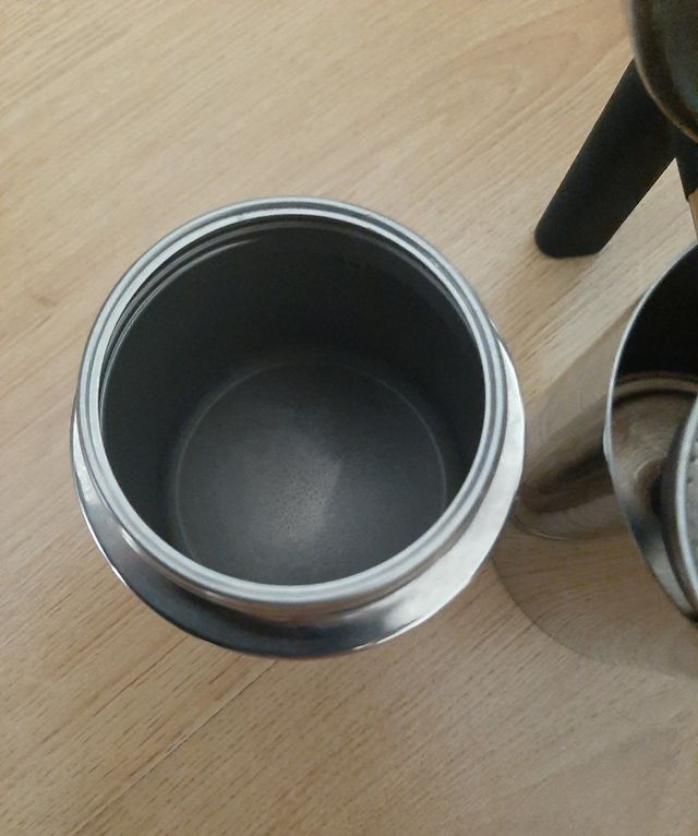 Cafetera italiana acero inoxidable BRA