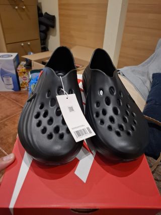 Nike Reactx Rejuven8 - Chanclas Negras 44,5