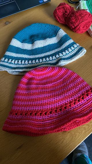 Sombreros Crochet Verano