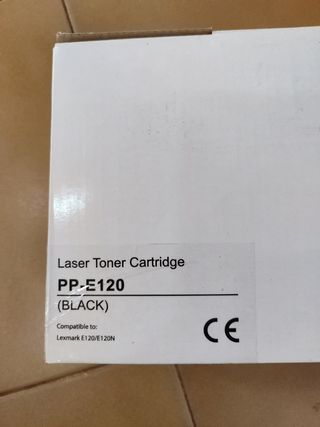 Tóner Lexmark E120 - Negro