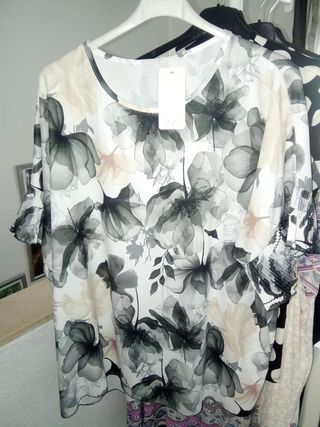 Blusa estampada - Liquidación