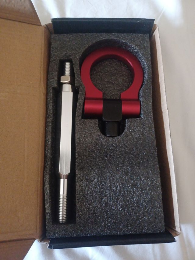 Gancio traino rosso - Attacco rimorchio