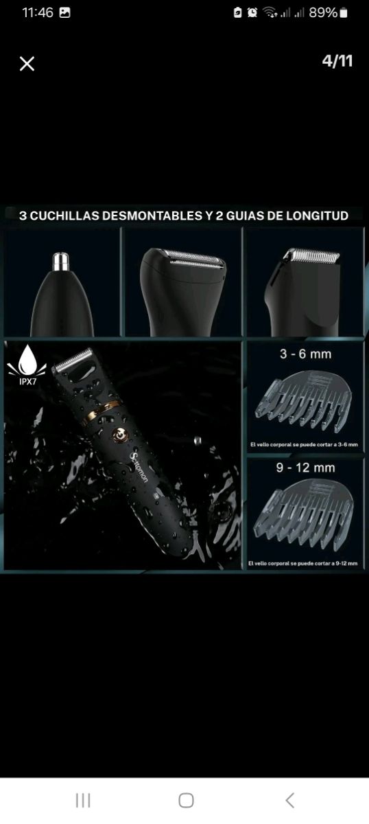 Settomon - Cortadora Pelo 3 en 1