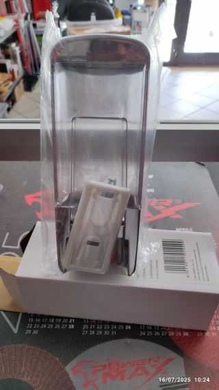 Dispenser Sapone - Cromo Trasparente