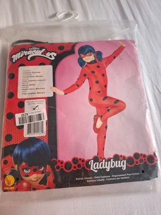 Disfraz Ladybug niña 5-6 años