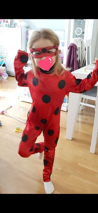 Disfraz Ladybug niña 5-6 años