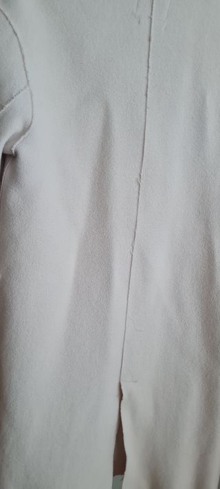 Abrigo beige de lana