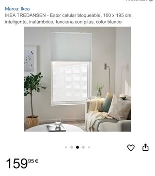 Persianas celulares inteligentes IKEA