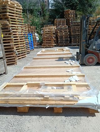 Tarima madera plataforma palé