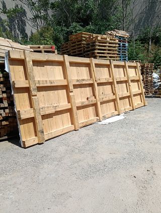 Tarima madera plataforma palé
