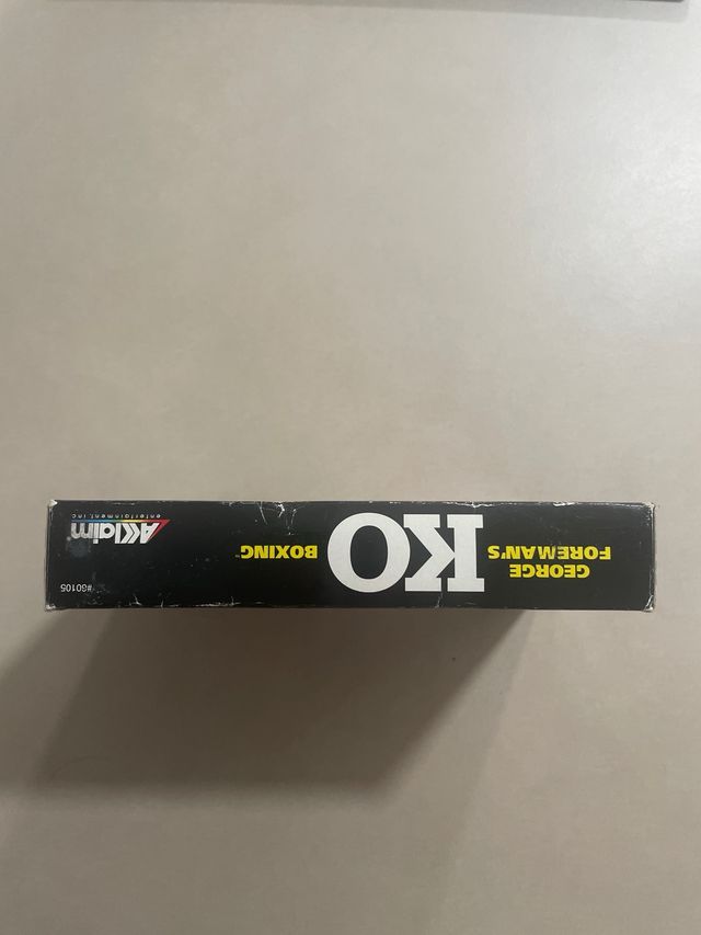 George Foreman's KO Boxing SNES PAL