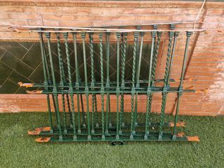 3 Rejas de hierro - VERDE