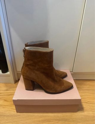 Botines Balambae Marrón llevados solo una vez