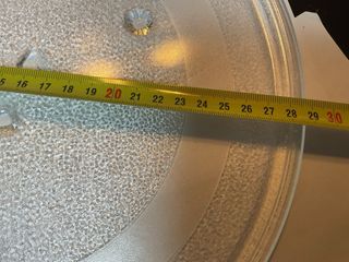 Plato cristal microondas