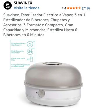 Esterilizador Suavinex 3 en 1