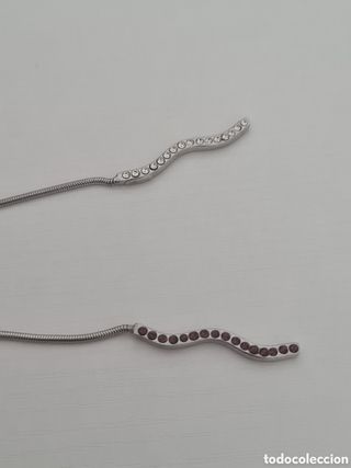 #1089 gargantilla lagrima plata de ley 925