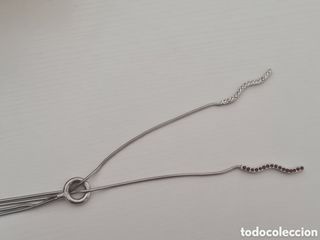 #1089 gargantilla lagrima plata de ley 925