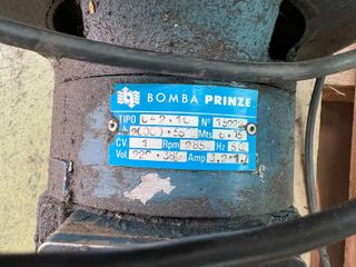 Bomba de Agua Eléctrica PRINZE 4CV Trifásica