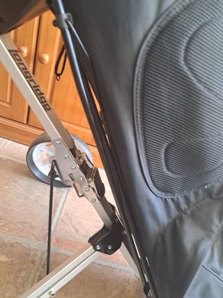 Carrito golf Silverline + palos