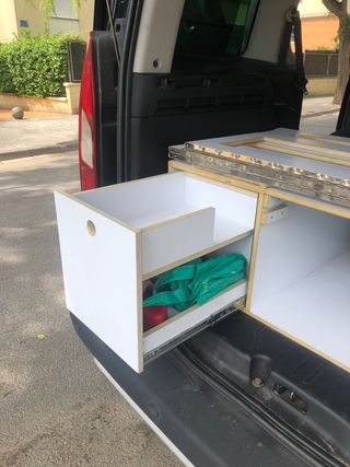 Mueble Camper para furgoneta. 
