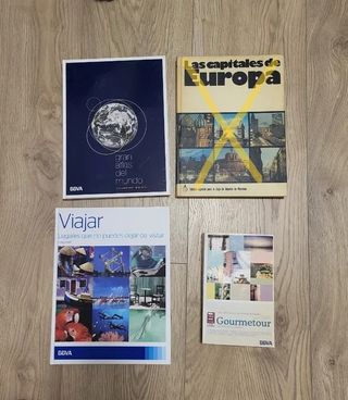 Lote de libros de geografía y viajes
