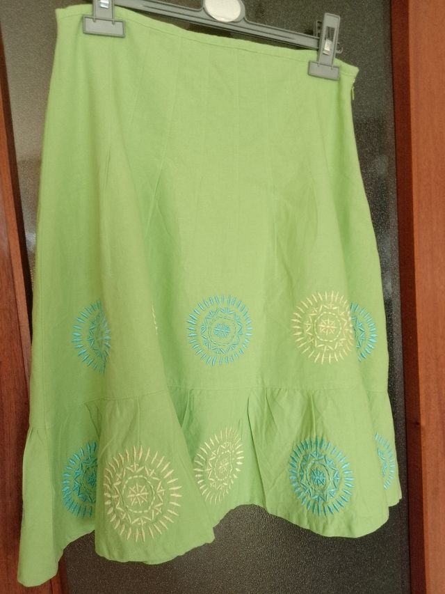 Falda AEAN verde - Talla M