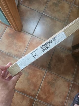 Pantalonero extraíble IKEA KOMPLEMENT blanco+leja