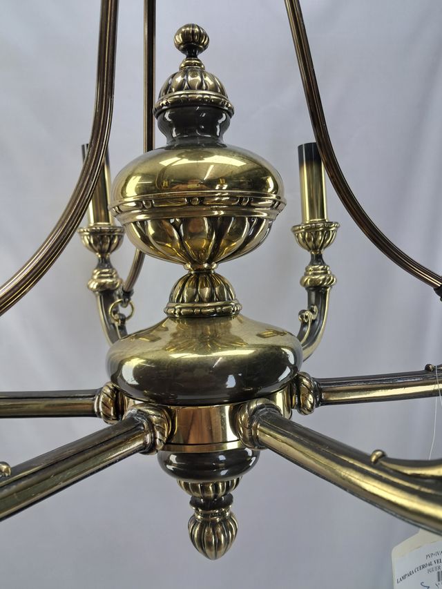 LÁMPARA DE TECHO VINTAGE - ANTICUARIO